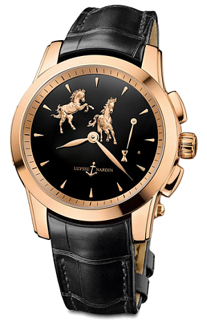 Replica Ulysse Nardin 6106-130 / E2-HORSE Complications Hourstriker watch